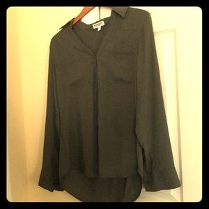 Express Portofino shirt size M army green